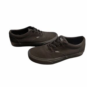 Vans Womens Doheny Black Canvas Skate shoes
